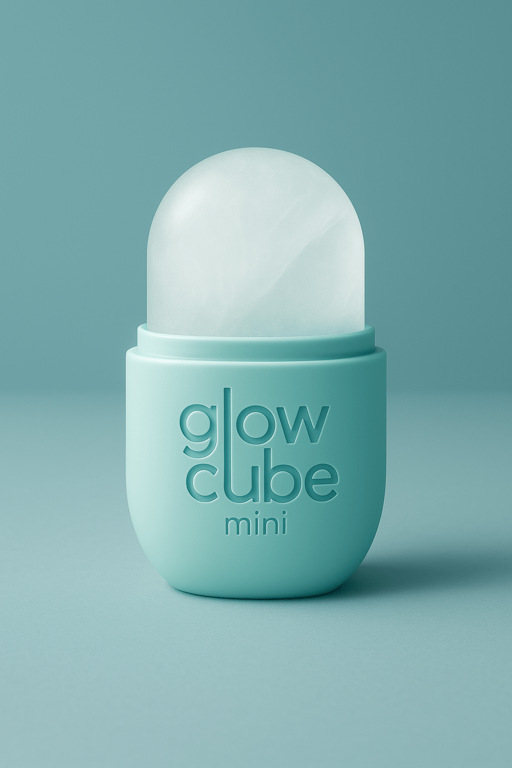 GlowCube™ Mini - Rouleau de glace visage compact pour poches et éclat